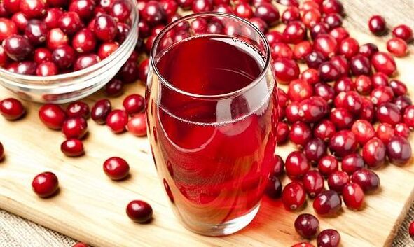 Cranberry Jus fir Parasiten